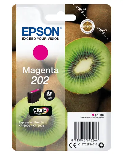Kiwi Singlepack Magenta 202 Claria Premium Ink - Imagen 1
