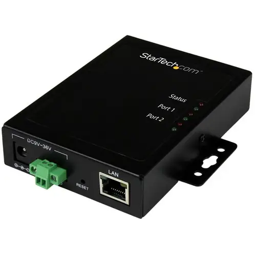 Servidor de Dispositivos Serie a IP de 2 Puertos RS232 - De Metal - Imagen 1