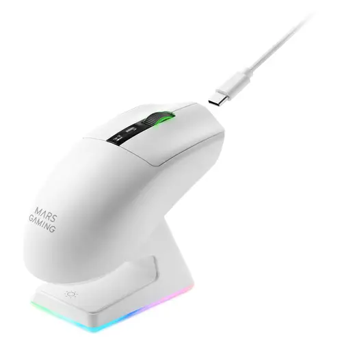 MMWELITEW ratón Juego Mano derecha Bluetooth Óptico 20000 DPI - Imagen 9