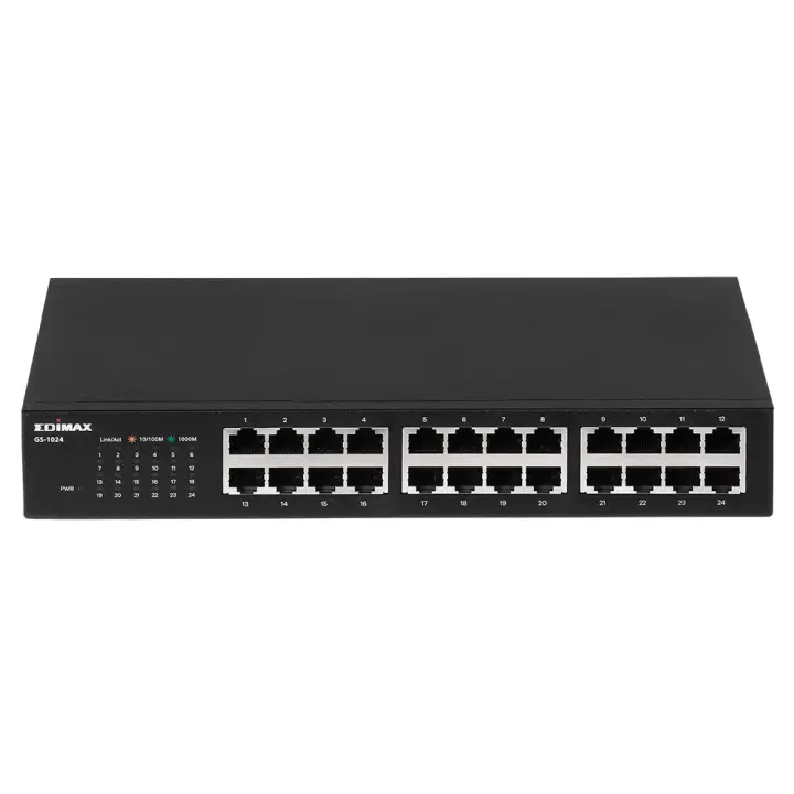 GS-1024 switch Gigabit Ethernet (10/100/1000) Negro