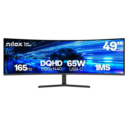 pantalla para PC 124,5 cm (49") 5120 x 1440 Pixeles Dual QHD LCD - Imagen 1