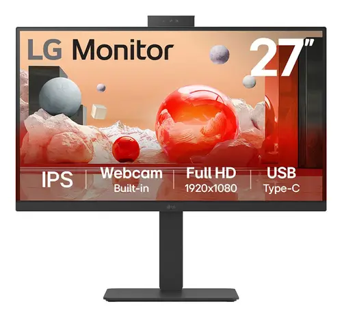 27BA850-B pantalla para PC 68,6 cm (27") 1920 x 1080 Pixeles Full HD Negro - Imagen 1