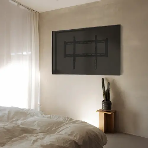 Soporte Fijo de pared para pantallas 37"- 80", Negro - Imagen 4