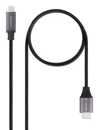 10.15.5262 adaptador de cable de vídeo 1,8 m USB Tipo C HDMI Negro - Imagen 1