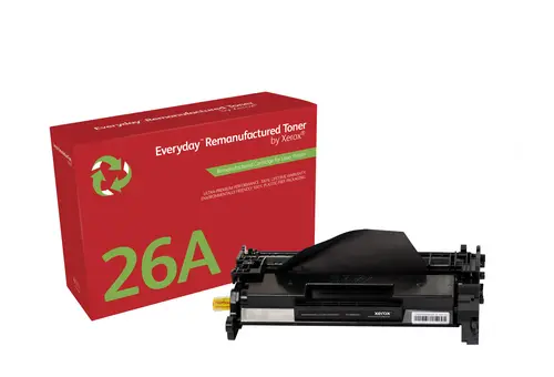 Remanufacturado Everyday Tóner Everyday Mono remanufacturado de Xerox es compatible con HP 26A (CF226A), Capacidad estándar - Imagen 1