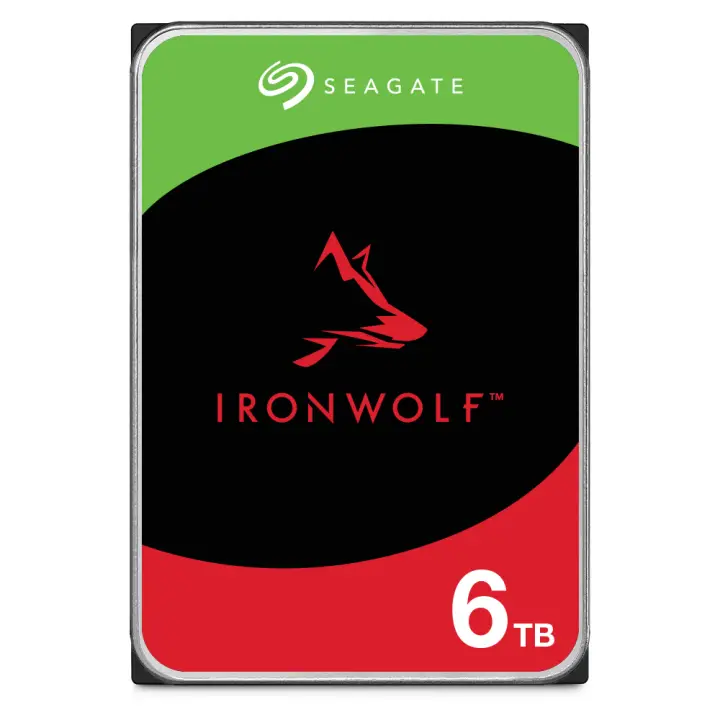 IronWolf ST6000VN006 disco duro interno 6 TB 5400 RPM 256 MB 3.5" Serial ATA III