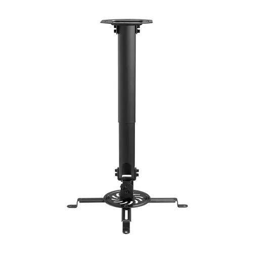 Soporte Universal Giratorio, Inclinable y Extensible de Techo para Proyector 13.5Kg, Negro - Imagen 1