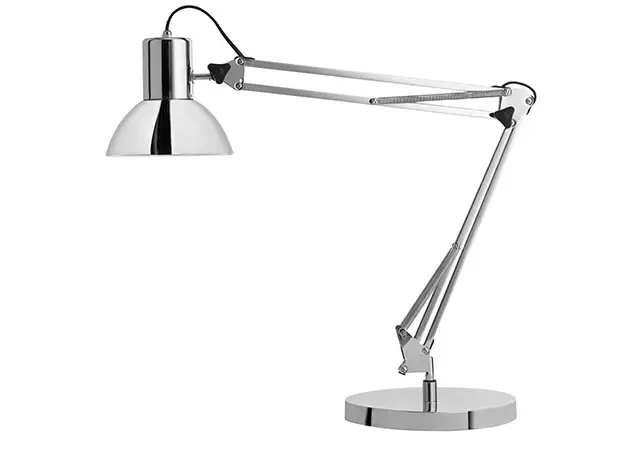 SUCCESS 80 lámpara de mesa E27 10 W LED Cromo