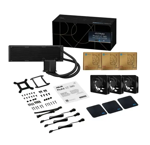 ProArt LC 360 Procesador Kit de refrigeración líquida 12 cm Negro - Imagen 10
