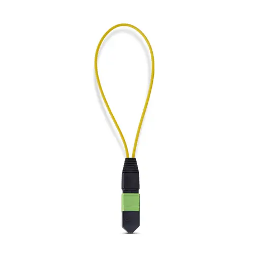 Adaptador Bucle Invertido MPO-12 Monomodo 9/125 MPO/MTP Hembra - Probador Bucle Invertido MPO/MTP Hembra - Probador de Conector MPO/MTP-APC de Fibra Óptica - Imagen 3