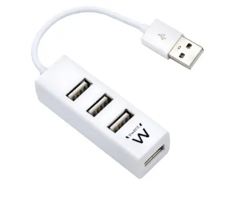 EW1122 hub de interfaz USB 2.0 Blanco