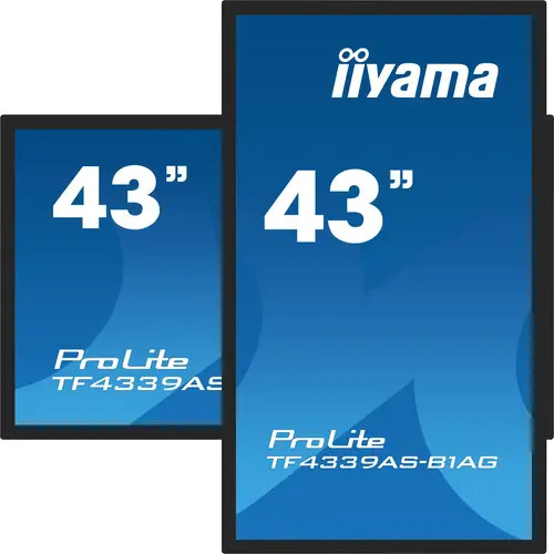 TF4339AS-B1AG pantalla de señalización Pantalla plana para señalización digital 108 cm (42.5") LED 500 cd / m² 4K Ultra HD Negro Pantalla táctil Procesador incorporado Android 24/7 - Imagen 6