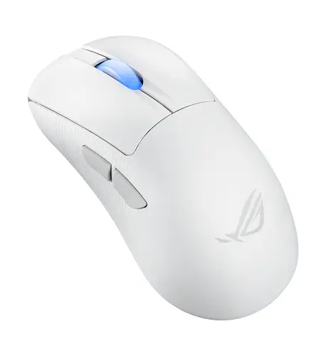 ROG Keris II Ace Wireless AimPoint White ratón Juego mano derecha RF Wireless + Bluetooth + USB Type-A Óptico 42000 DPI - Imagen 2