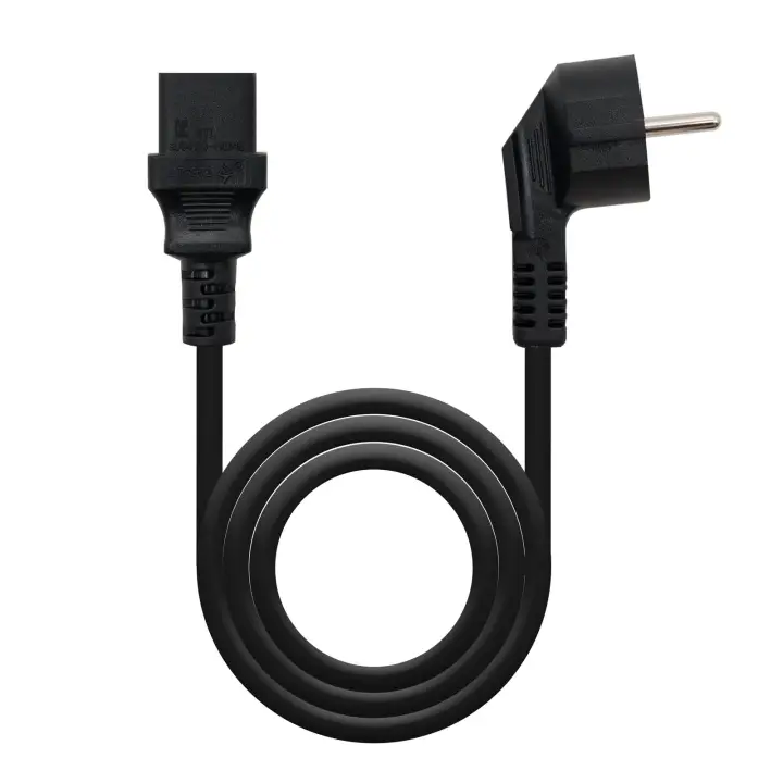 10.22.0110 cable de transmisión Negro 10 m C13 acoplador CEE7/7