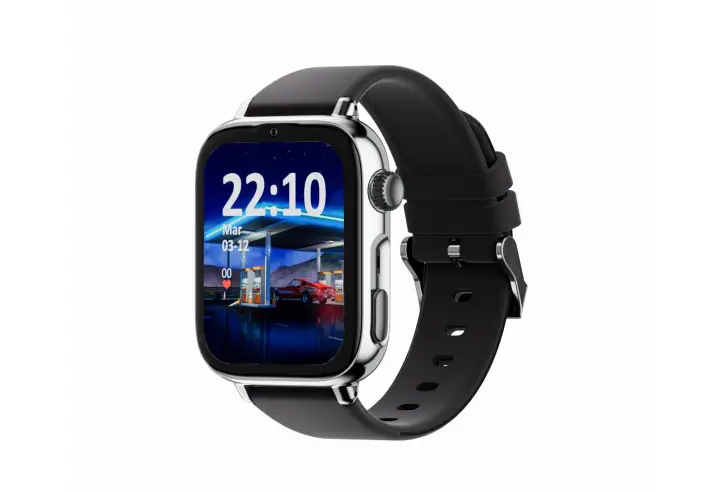 SaveWatch Plus 2 4,7 cm (1.85") AMOLED Digital 410 x 502 Pixeles Pantalla táctil 4G Plata Wifi GPS (satélite)