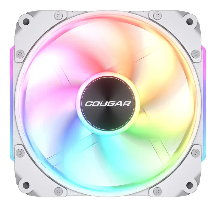 CF-APR12HW-RGB Carcasa del ordenador Ventilador 12 cm Blanco 1 pieza(s)