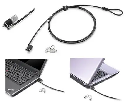 57Y4303 cable antirrobo Negro, Plata 1,52 m