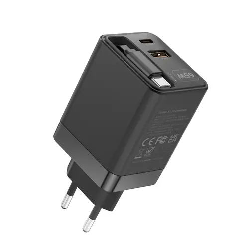 MDGAN65R cargador de dispositivo móvil Negro - Imagen 6