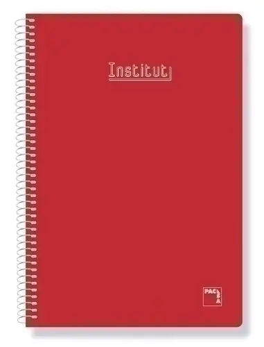 BLOCK PACSA XTRA Fº 80h MM ROJO - Pack de 5 unidades