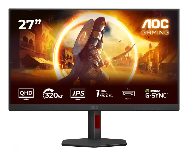 G4 Q27G4SRU pantalla para PC 68,6 cm (27") 2560 x 1440 Pixeles Quad HD LED Negro, Rojo