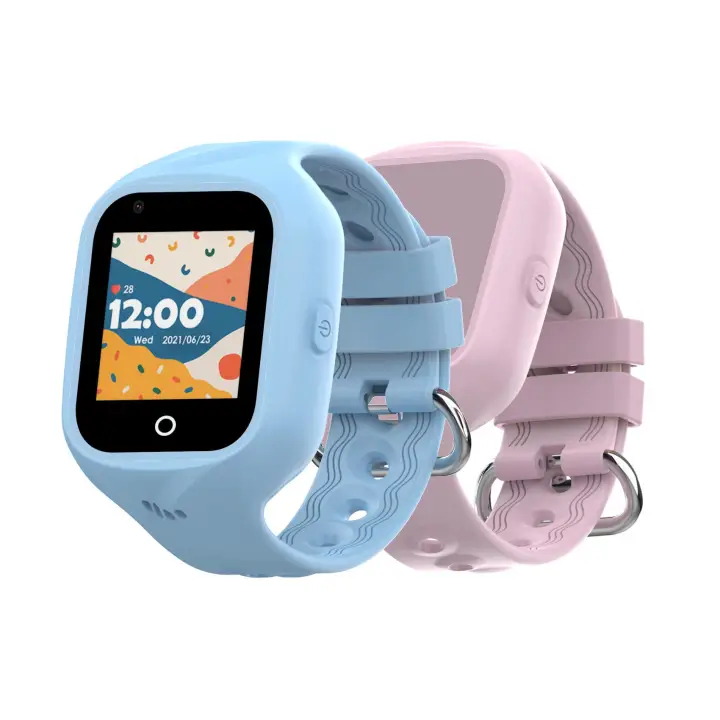 KIDSWATCH4G Relojes inteligentes y deportivos 3,56 cm (1.4") Digital Pantalla táctil 4G Negro GPS (satélite)