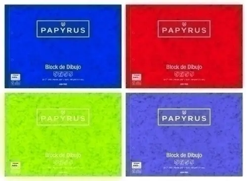 BLOC DIBUJO PAPYRUS Fº PROL. 20h 2T - Pack de 10 unidades