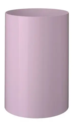 2000 RS PS cubo de basura Alrededor Poliestireno Rosa claro