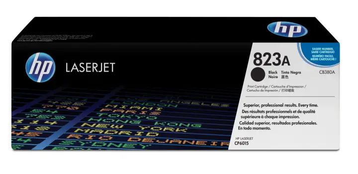 Cartucho de tóner original LaserJet 823A negro