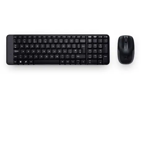 Wireless Combo MK220 teclado Ratón incluido USB Español Negro - Imagen 2
