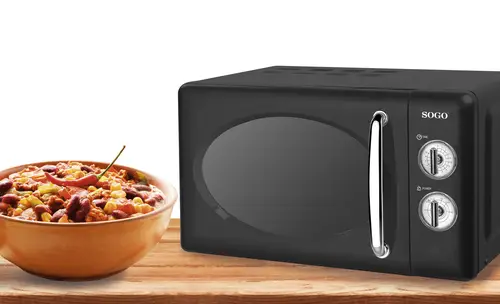 HOR-SS-890 microondas Negro Solo microondas Encimera 20 L 700 W - Imagen 7