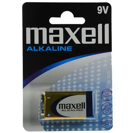 Alkaline Batería de un solo uso 9V Alcalino
