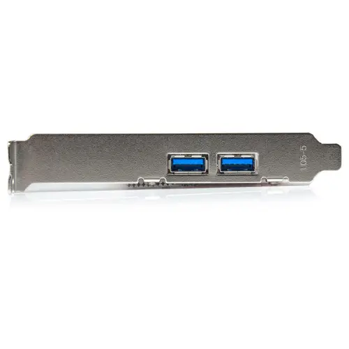 Adaptador tarjeta PCI Express de 2 puertos externos 2 internos USB 3.0 con alimentación SATA - Imagen 3