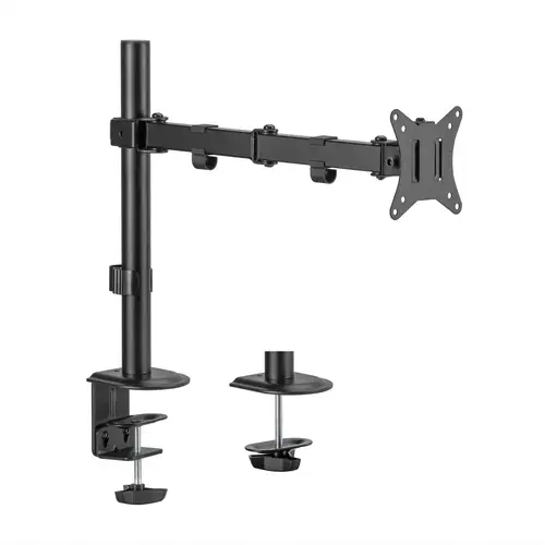 Soporte de Mesa ECO Giratorio e Inclinable para Monitor/TV 9Kg (3 Pivotes, 1 Brazo) de 17-32, Negro - Imagen 1