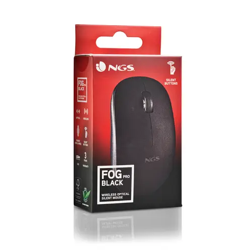 FOG PRO ratón Oficina Ambidextro RF inalámbrico Óptico 1000 DPI - Imagen 5