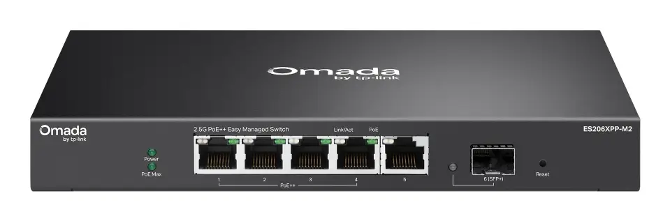 ES206XPP-M2 switch Gestionado L2 2.5G Ethernet (100/1000/2500) En..