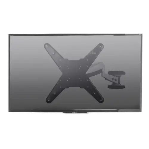 Soporte VESA de Pared para TV de 23 a 55 Pulgadas - Soporte Mural VESA - Ajustable con Movimiento Total - Brazo Colgador para Televisor - 30kg - Inclinación - Giro - Imagen 3
