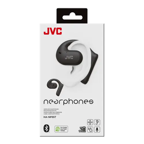 HA-NP35T Auriculares True Wireless Stereo (TWS) Dentro de oído Llamadas/Música Bluetooth Negro - Imagen 7