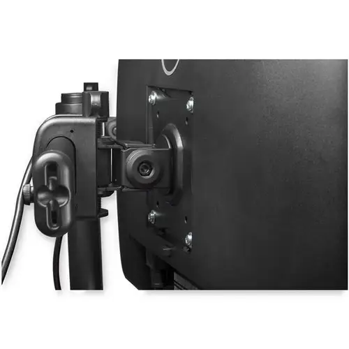 Brazo para Escritorio de Dos Monitores - con Barra Horizontal - Soporte de Mordaza/Ojal para Escritorio - Imagen 5
