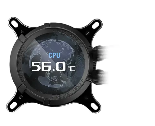 ROG STRIX LC III 360 ARGB Procesador Sistema de refrigeración líquida todo en uno 12 cm Negro - Imagen 4