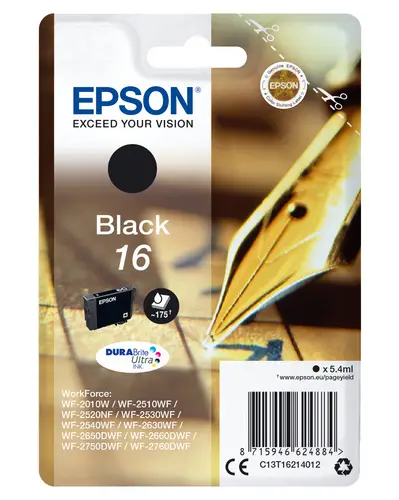 Pen and crossword Cartucho 16 negro - Imagen 1
