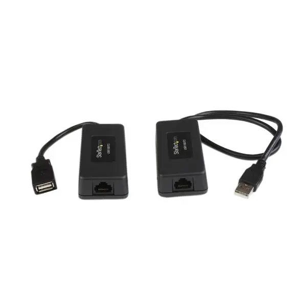 Extensor 1 puerto USB 1.1 por cable Ethernet Cat5 Cat6 UTP RJ45 4..