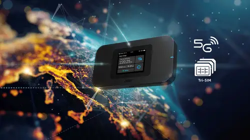 Connect Enduro M4D router inalámbrico Doble banda (2,4 GHz / 5 GHz) 5G Negro - Imagen 12