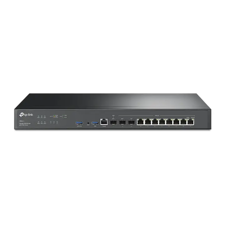 Omada ER8411 router Gigabit Ethernet Negro
