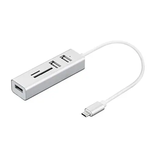 NX090301141 base para portátil y replicador de puertos USB 3.2 Gen 1 (3.1 Gen 1) Type-C Plata - Imagen 1