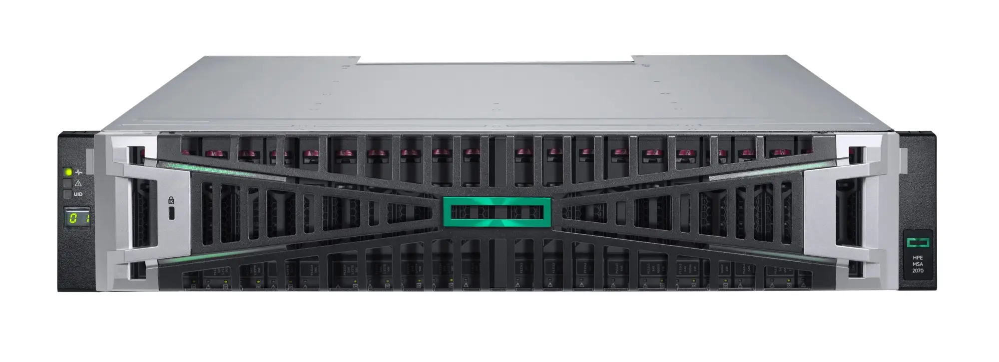 MSA 2070 SFF 2x10/25GbE iSCSI 4-port Cntrl 12x1.92TB SSD 4x10Gb i..