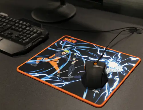 Naruto Alfombrilla de ratón para juegos Multicolor - Imagen 3