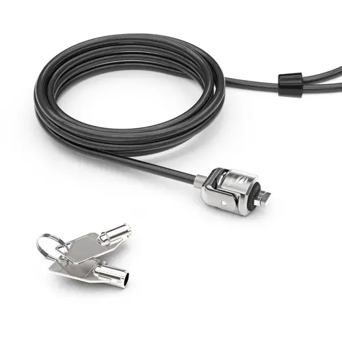 CL15 cable antirrobo Negro, Plata - Imagen 3
