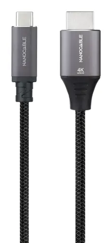 10.15.5262 adaptador de cable de vídeo 1,8 m USB Tipo C HDMI Negro - Imagen 2