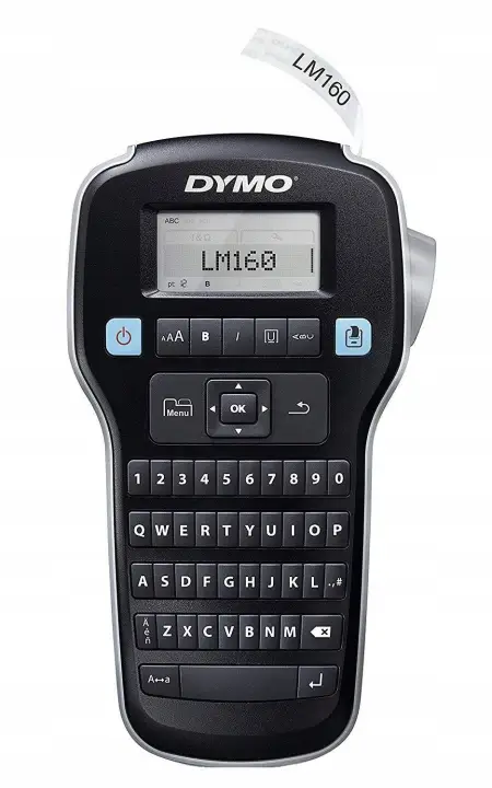 LabelManager DY LM 160 impresora de etiquetas Inyección de tinta térmica 180 x 180 DPI 12 mm/s D1 QWERTY