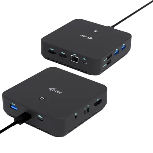 USB-C DP Dual HDMI Docking Station with Power Delivery 100 W - Imagen 1